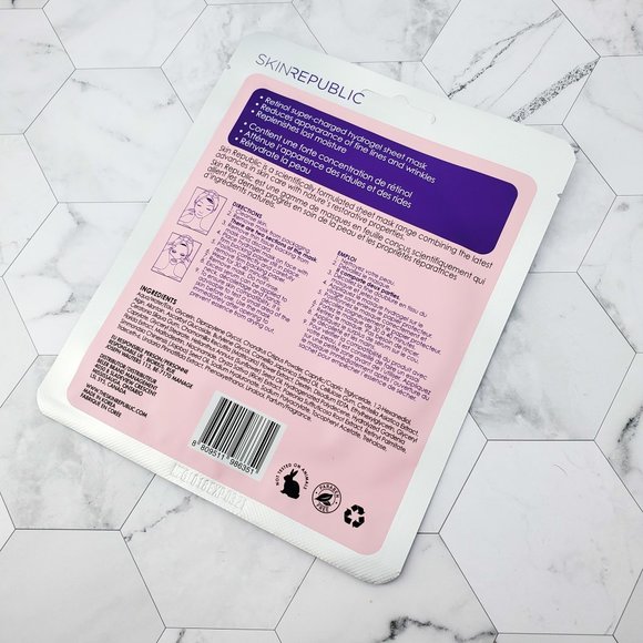 GIFT WITH PURCHASE! Skin Republic Retinol Mask - Picture 3 of 5